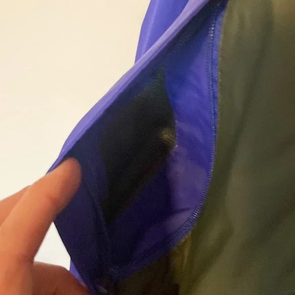 Columbia Omni Tech RainJacket Womens Sm Blue Waterproof Lightweight Hood Outdoor - Picture 12 of 17